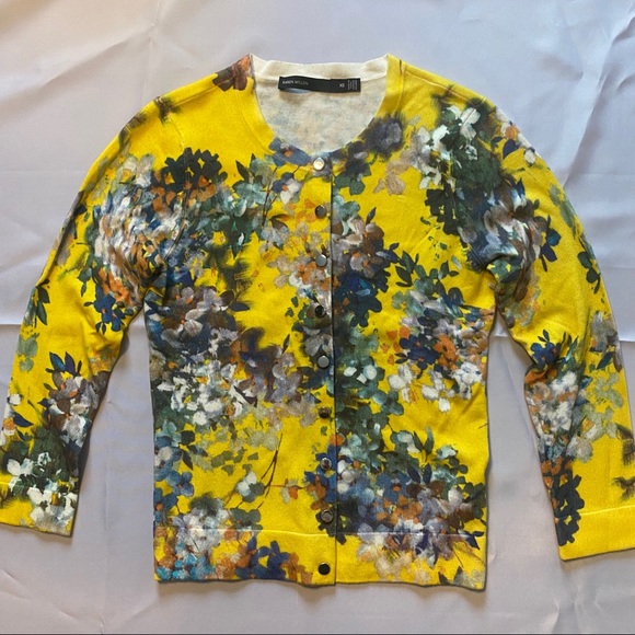 KAREN MILLEN floral cardigan - Picture 2 of 6